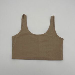 Cotton:On tan cropped tank